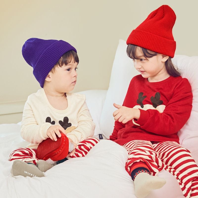 Bộ đồ dài chần bông 3 lớp cho bé trai và bé gái U1103