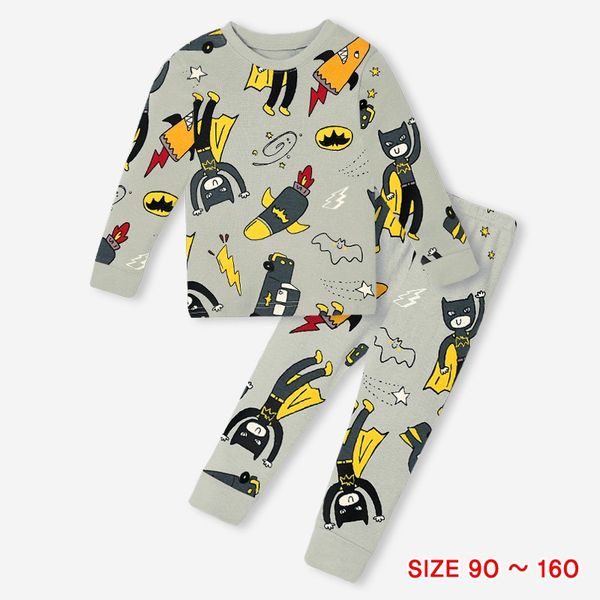 Bộ đồ dài dáng ôm cotton mịn bé trai U1089