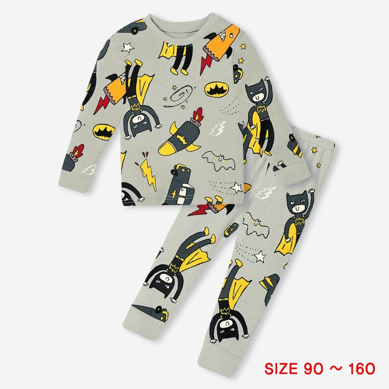 Bộ đồ dài dáng ôm cotton mịn bé trai U1089