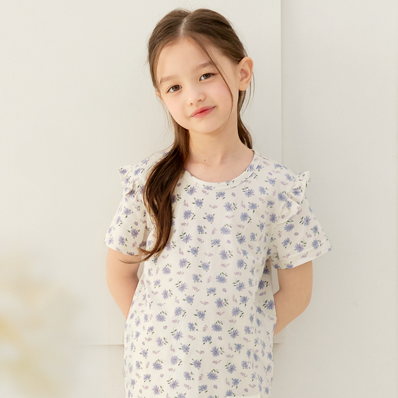 Bộ đồ ngắn cotton mịn bé gái U3177