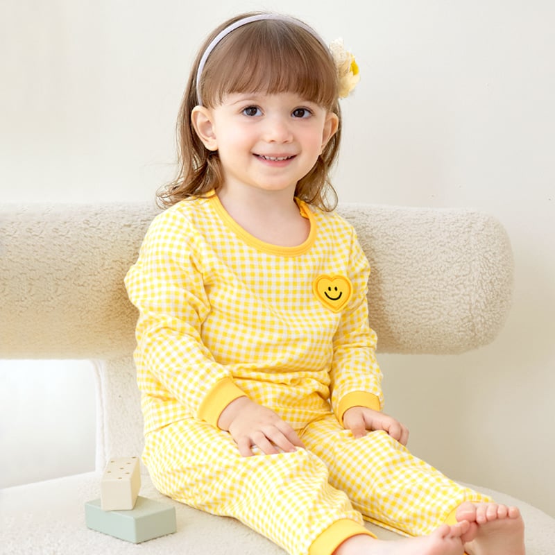 Bộ đồ dài dáng rộng cotton mịn bé gái U1182