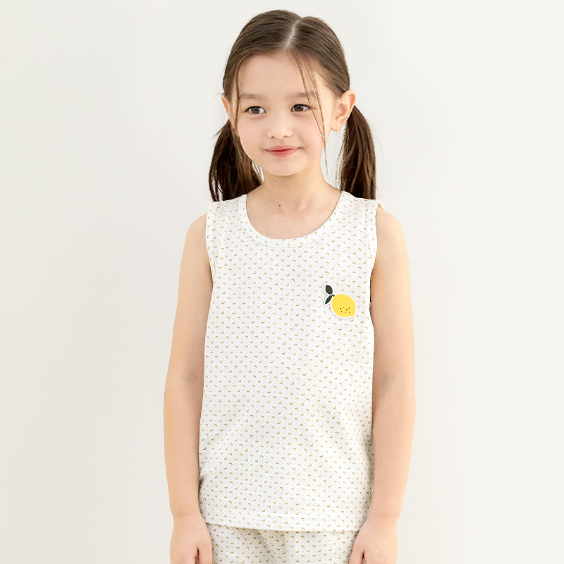 Bộ đồ ba lỗ cotton mịn bé gái và bé trai U4088