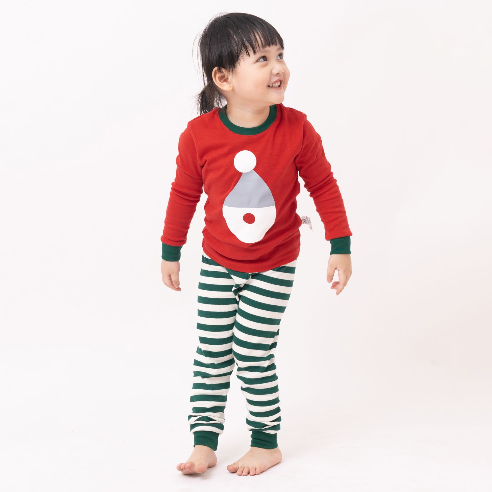 Bộ đồ dài dáng ôm cotton mịn bé trai và bé gái U1173