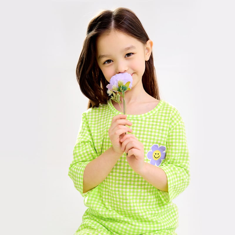 [Lẻ size] Bộ đồ lửng cotton cho bé trai và bé gái lẻ size U8003