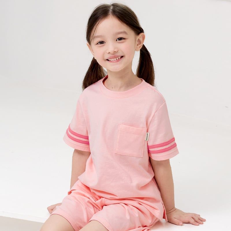 Bộ đồ ngắn cotton mịn bé gái U3155