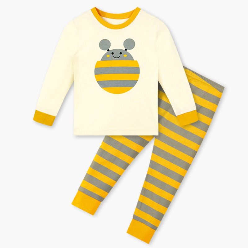 Bộ đồ dài dáng ôm cotton mịn bé gái và bé trai U1146