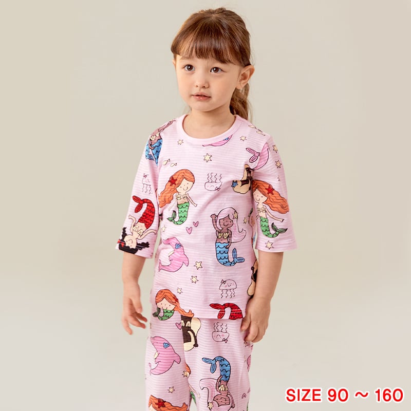 [Lẻ size] Bộ đồ lửng cotton cho bé trai và bé gái lẻ size U8011