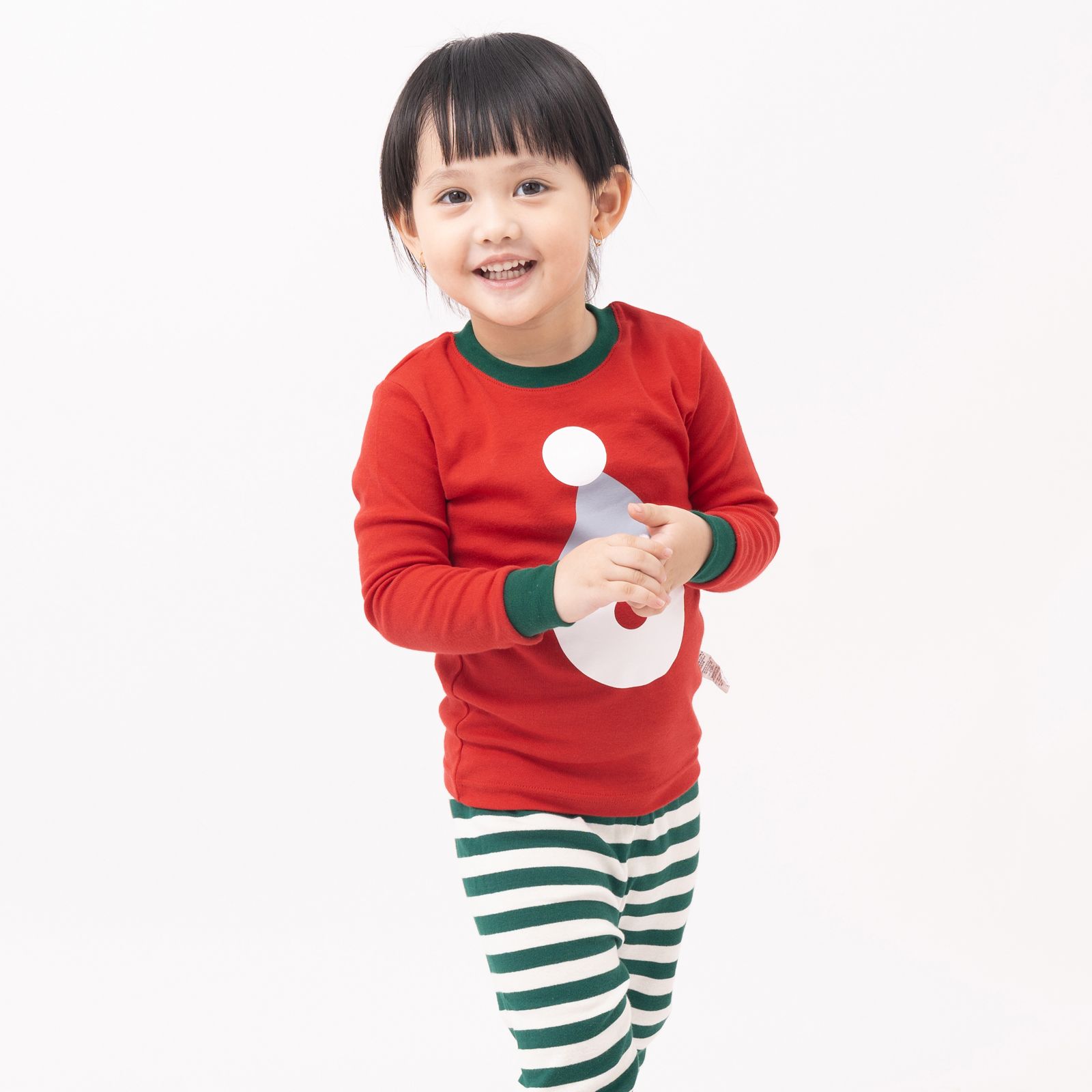 Bộ đồ dài dáng ôm cotton mịn bé trai và bé gái U1173