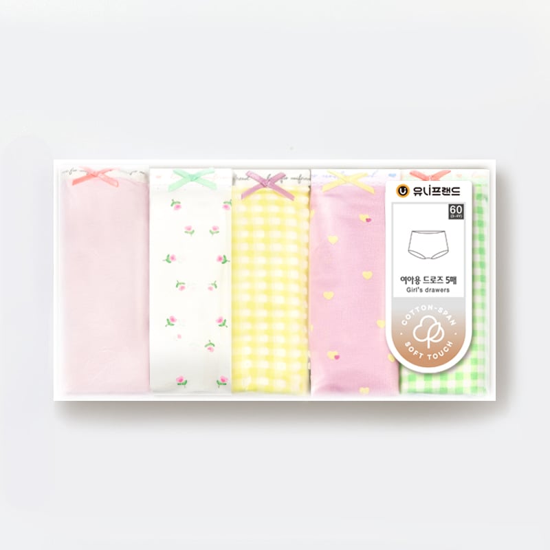 Set 5 quần chip đùi bé gái U6037