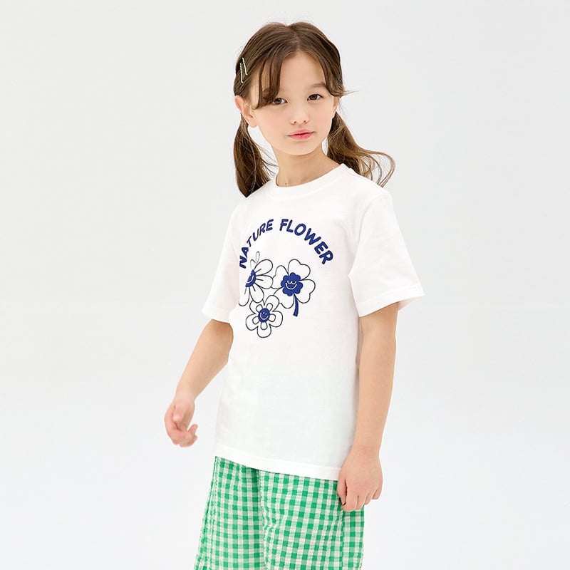 Bộ đồ ngắn cotton mịn bé gái U3214