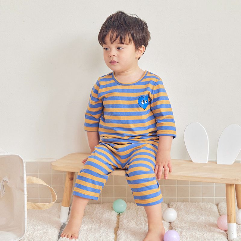 Bộ đồ lửng cotton mịn bé trai và bé gái U2082