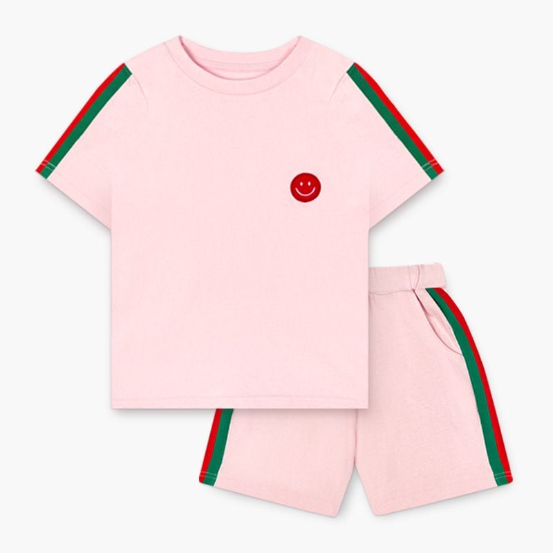 Bộ đồ ngắn cotton mịn bé gái U3137