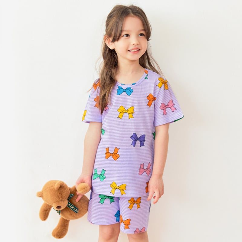 [Lẻ size] Bộ đồ ngắn cotton cho bé trai và bé gái lẻ size U8002