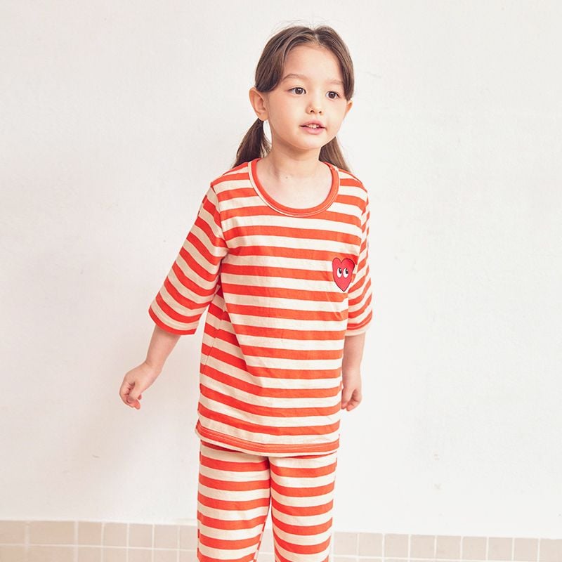 Bộ đồ lửng cotton mịn bé trai và bé gái U2083