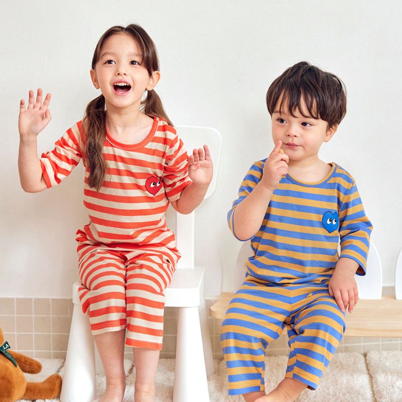 Bộ đồ lửng cotton mịn bé trai và bé gái U2083