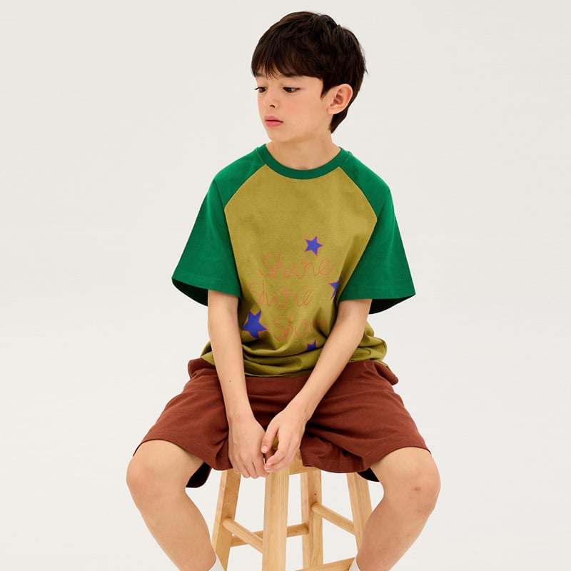 Bộ đồ ngắn cotton mịn bé trai và bé gái U3188