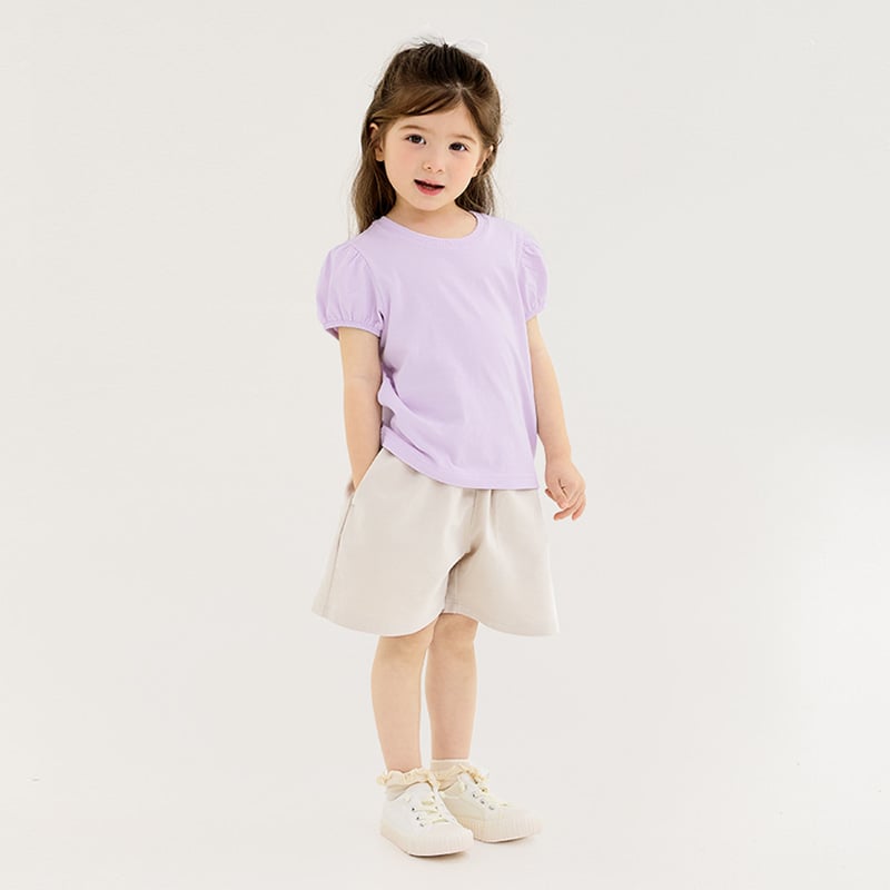Quần short vải cotton spandex bé trai và bé gái U950C