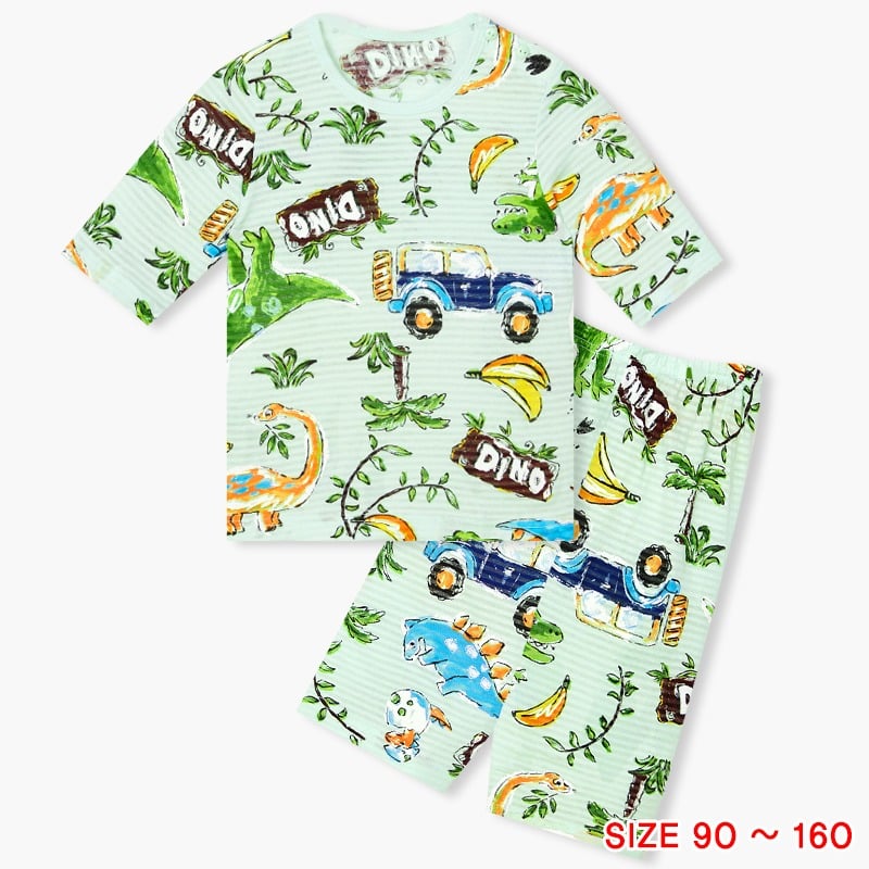 [Lẻ size] Bộ đồ lửng cotton cho bé trai và bé gái lẻ size U8011