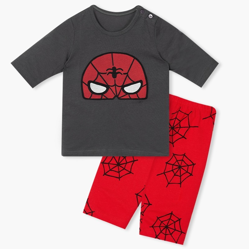 Bộ đồ lửng cotton mịn bé trai U2120