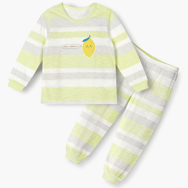 Bộ đồ dài cotton mịn bé trai và bé gái U1235