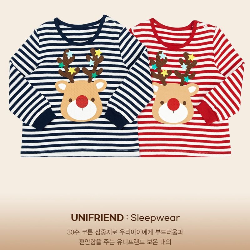 Bộ đồ dài chần bông 3 lớp cho bé trai và bé gái U1167