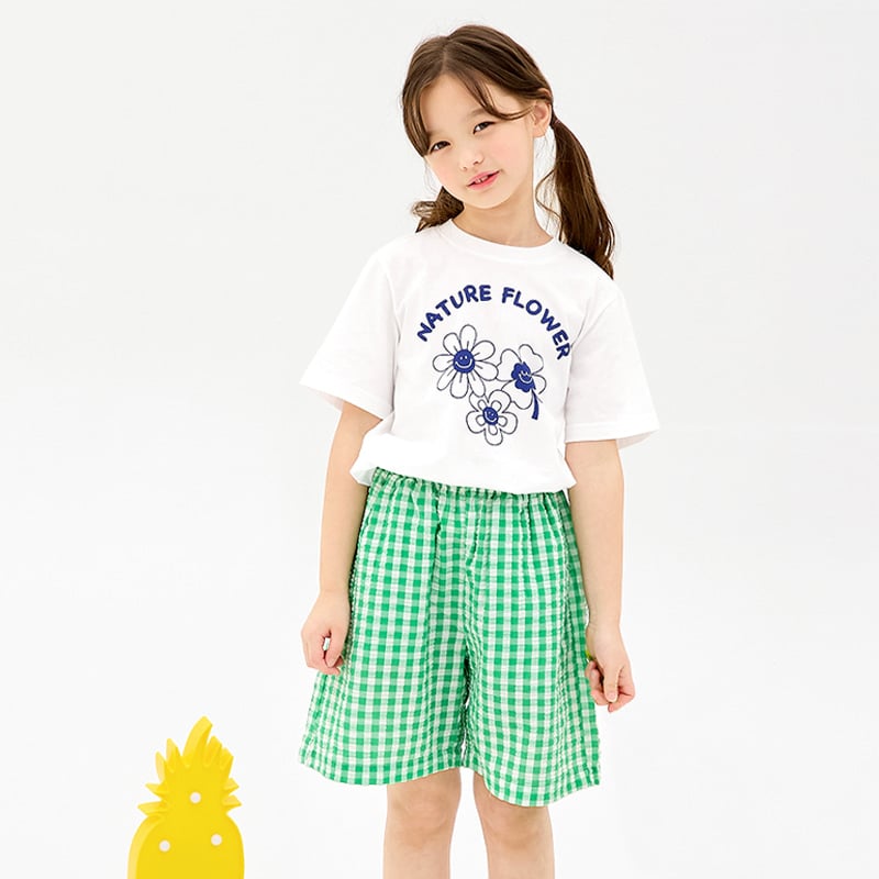 Bộ đồ ngắn cotton mịn bé gái U3214