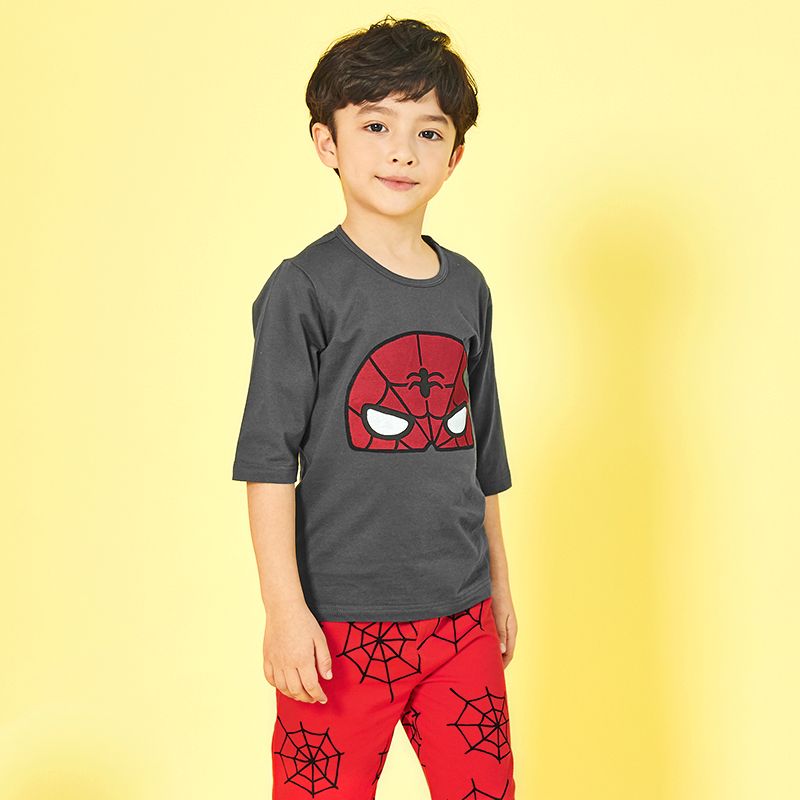 Bộ đồ lửng cotton mịn bé trai U2120