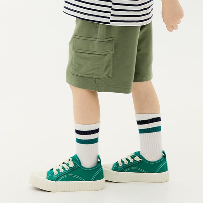 Quần short vải cotton spandex bé trai và bé gái U950B