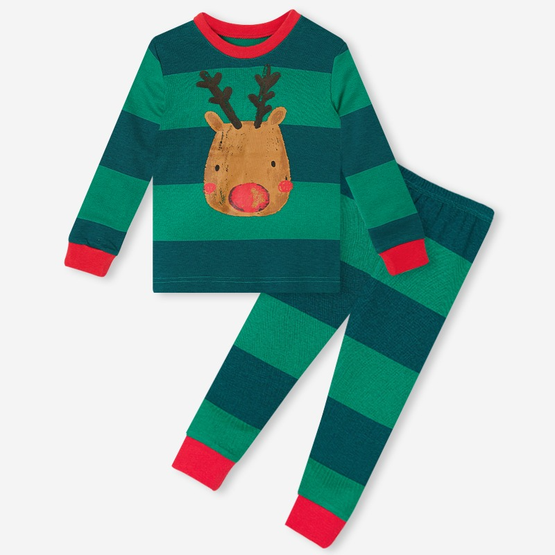 Bộ đồ dài dáng ôm cotton mịn bé trai U1107