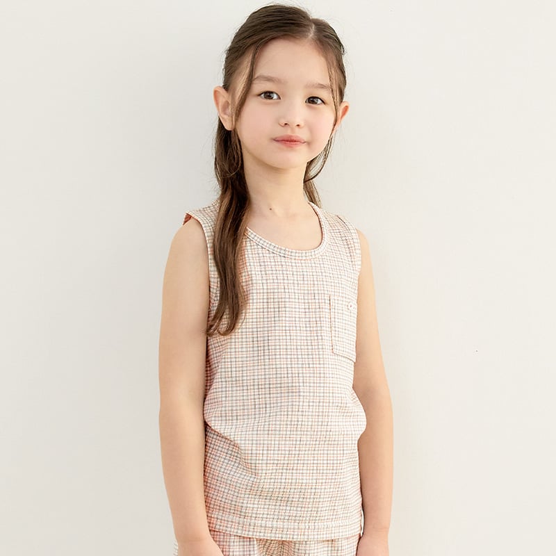 Bộ đồ ba lỗ cotton mịn bé trai và bé gái U4081