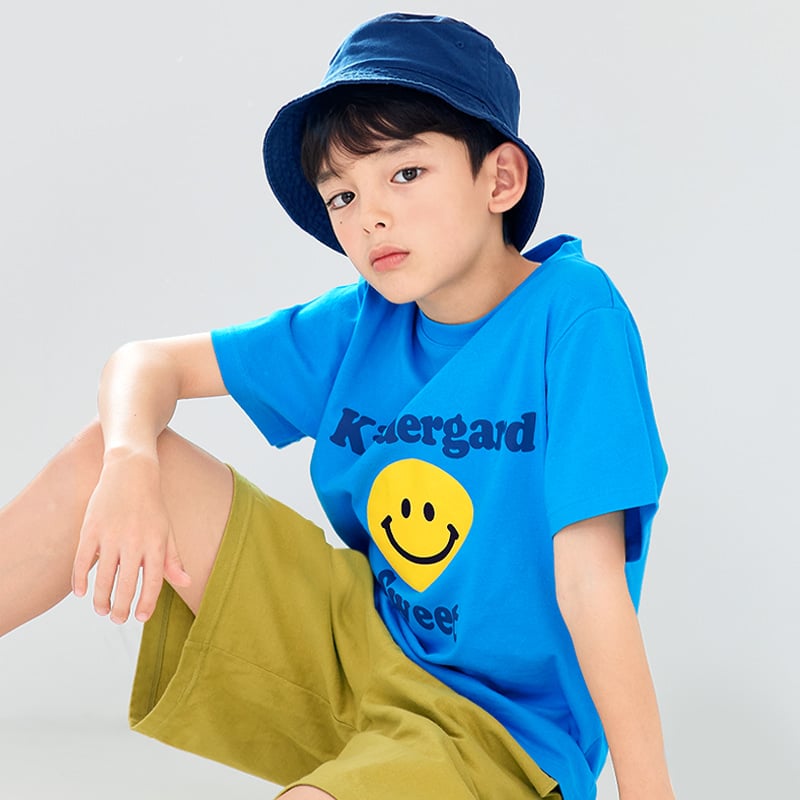 Bộ đồ ngắn cotton mịn bé trai và bé gái U3135