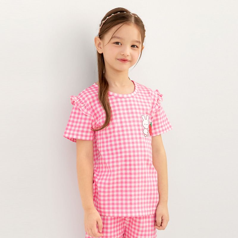 Bộ đồ ngắn cotton mịn bé gái U3149
