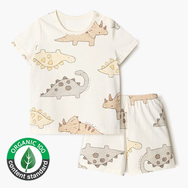 Bộ đồ ngắn cotton mịn bé trai U3194