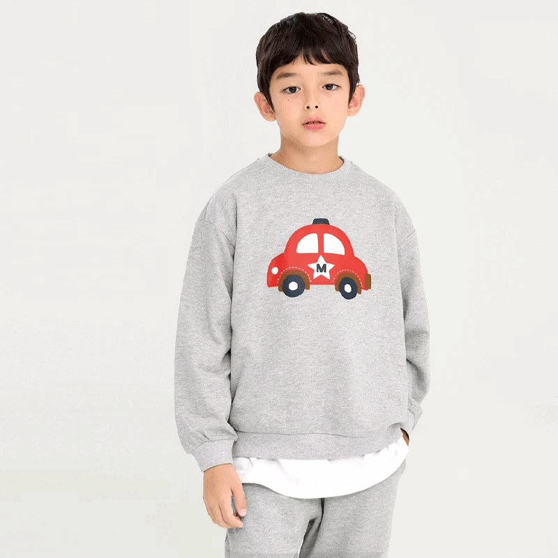 Bộ đồ dài dáng rộng cotton mịn bé trai U1220