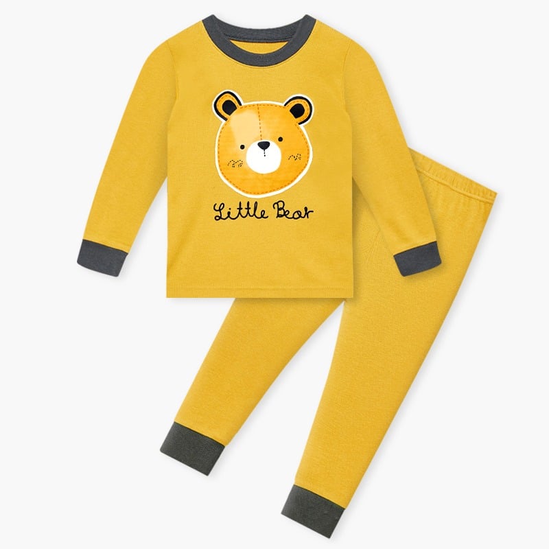 Bộ đồ dài dáng ôm cotton mịn bé trai và bé gái U1197