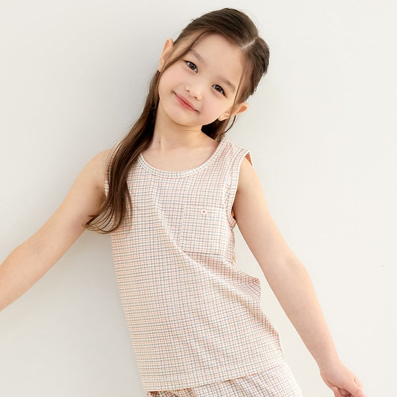 Bộ đồ ba lỗ cotton mịn bé trai và bé gái U4081