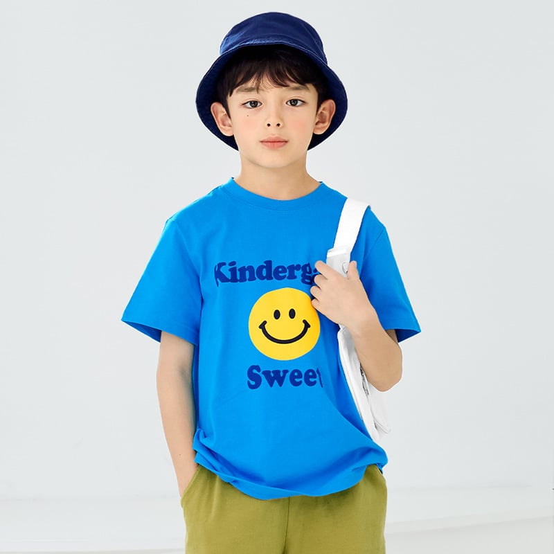Bộ đồ ngắn cotton mịn bé trai và bé gái U3135