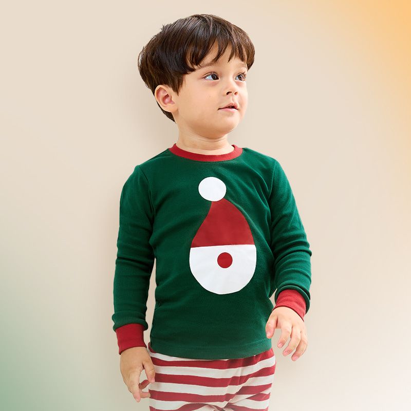 Bộ đồ dài dáng ôm cotton mịn bé trai và bé gái U1158