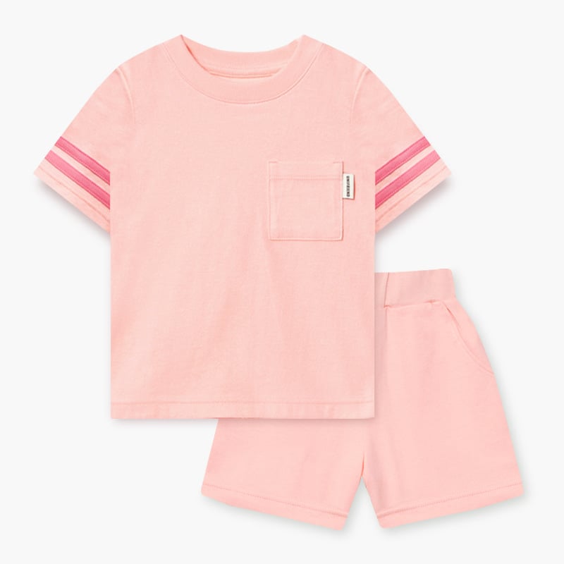 Bộ đồ ngắn cotton mịn bé gái U3155