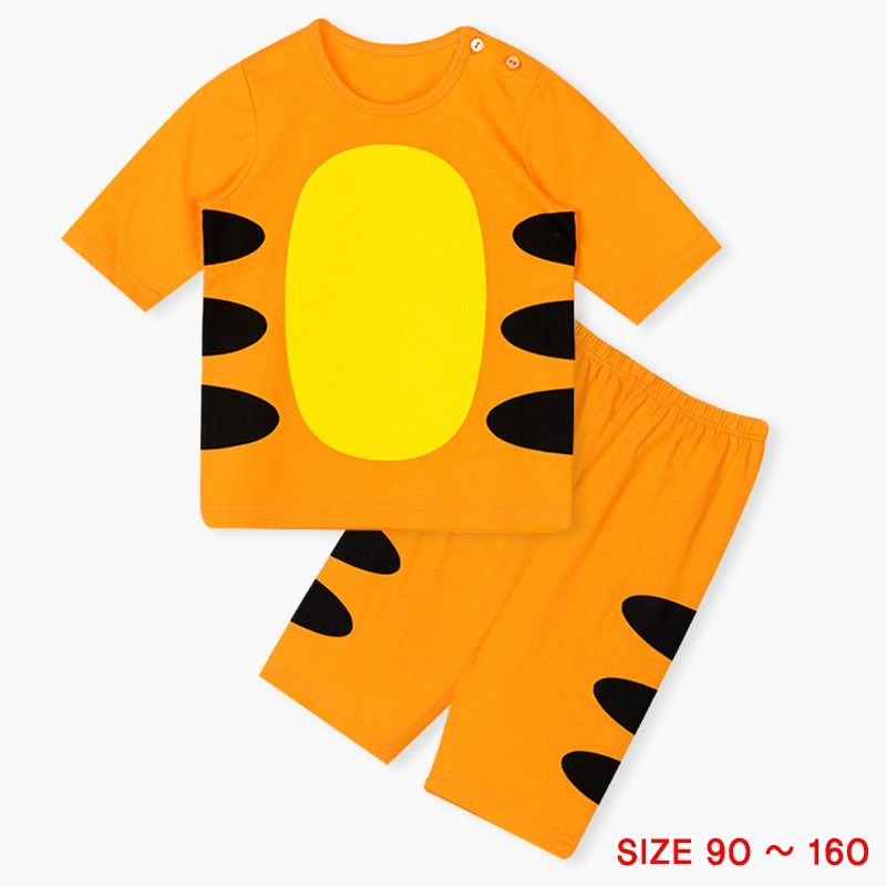 [Lẻ size] Bộ đồ lửng cotton cho bé trai và bé gái lẻ size U8003