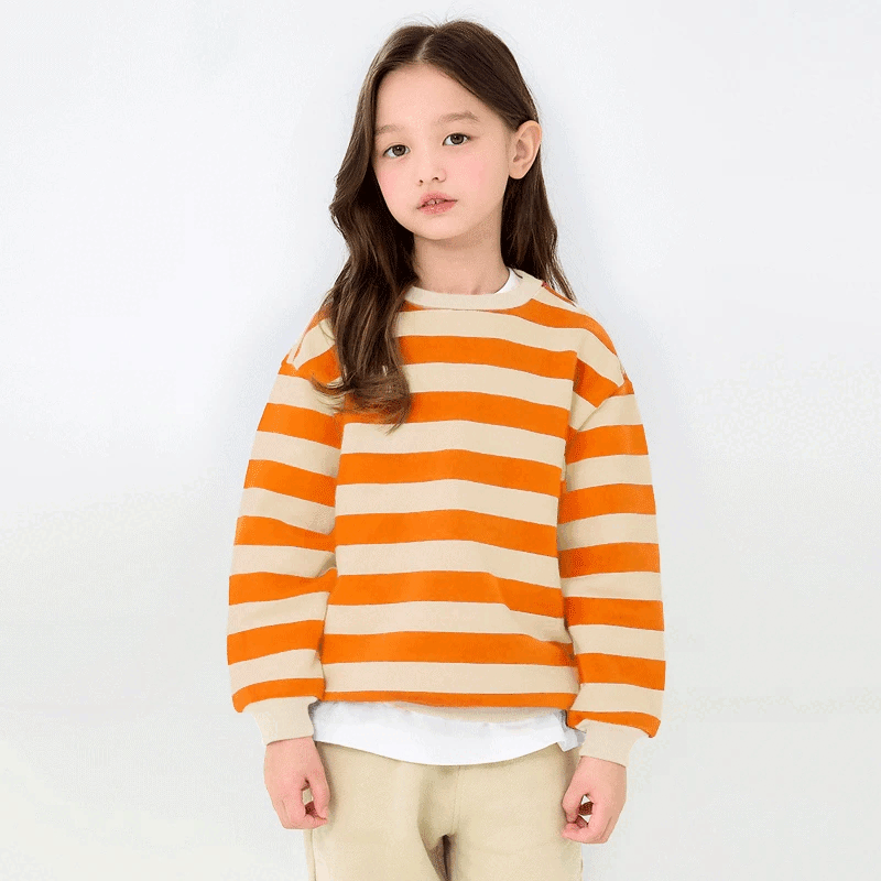 Bộ đồ dài dáng rộng cotton mịn bé gái và bé trai U1224