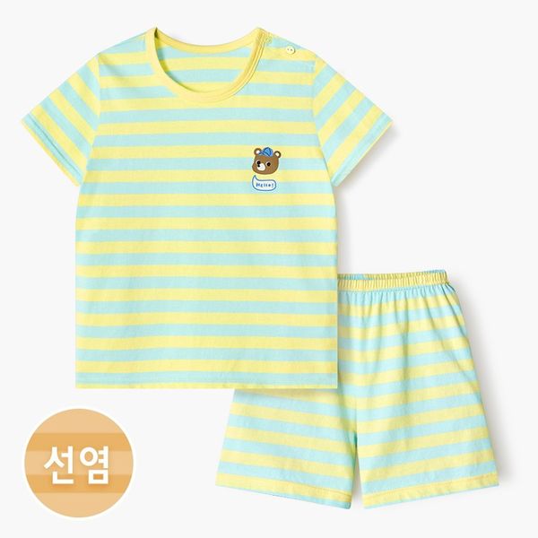 Bộ đồ ngắn cotton mịn bé trai U3200