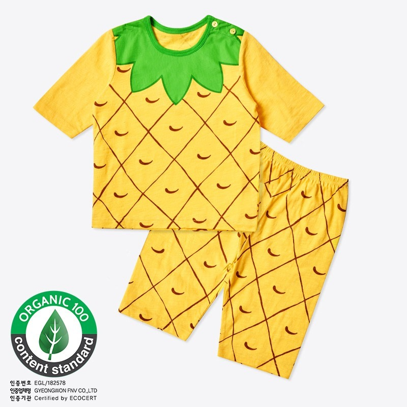 [Lẻ size] Bộ đồ lửng cotton cho bé trai và bé gái lẻ size U8003