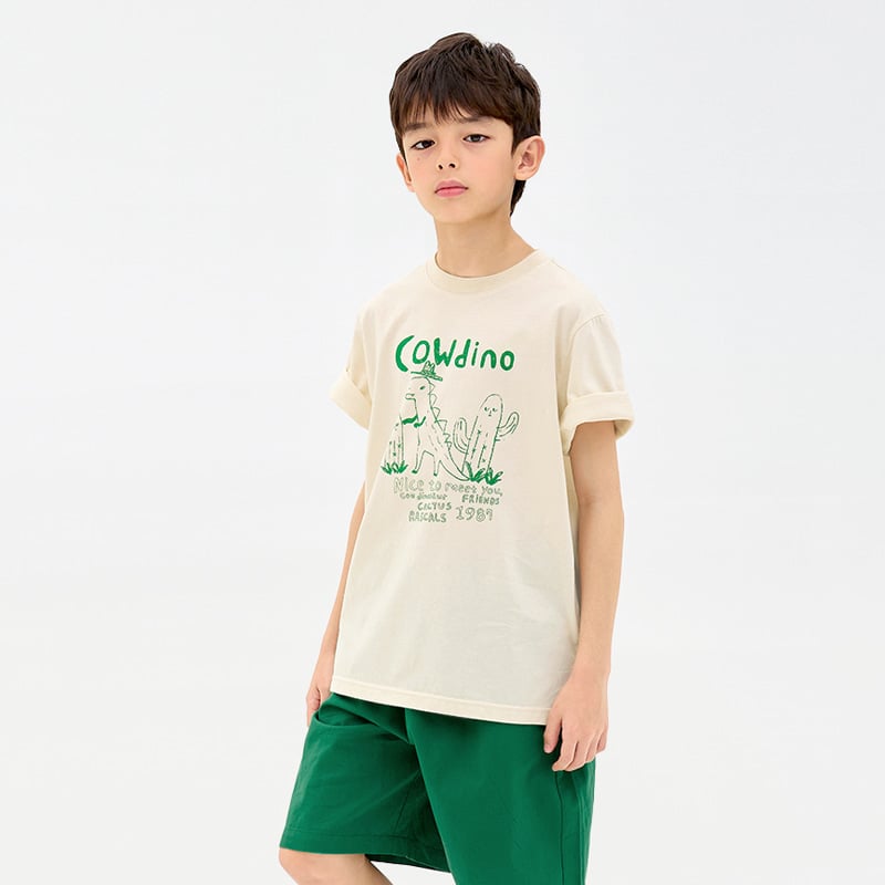 Bộ đồ ngắn cotton mịn bé trai U3213