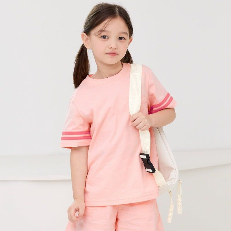Bộ đồ ngắn cotton mịn bé gái U3155