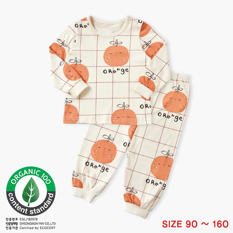 Bộ đồ dài cotton mịn bé gái U1015