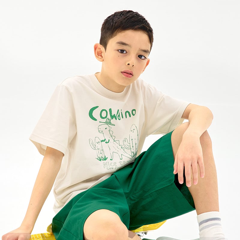 Bộ đồ ngắn cotton mịn bé trai U3213