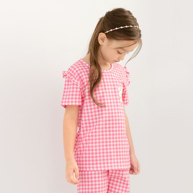 Bộ đồ ngắn cotton mịn bé gái U3149