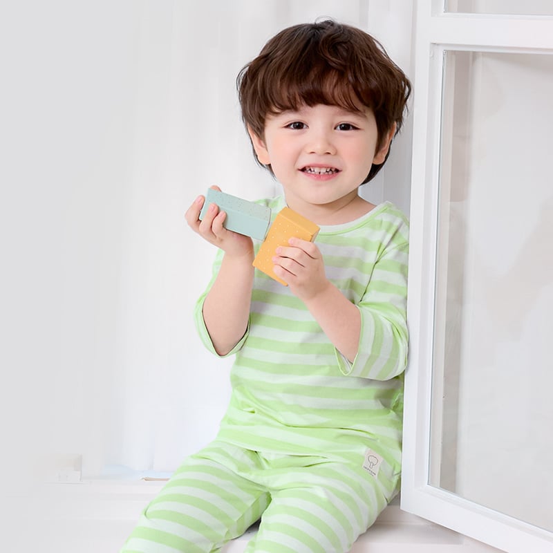 Bộ đồ lửng cotton mịn bé trai và bé gái U2125