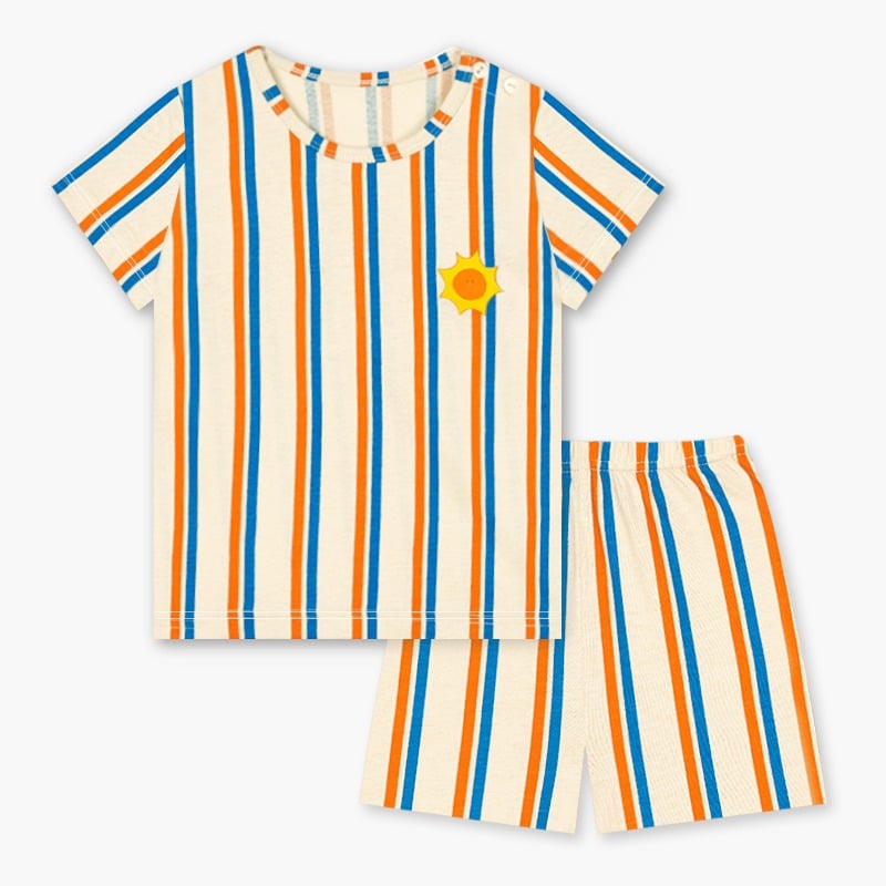Bộ đồ ngắn cotton mịn bé gái U3162